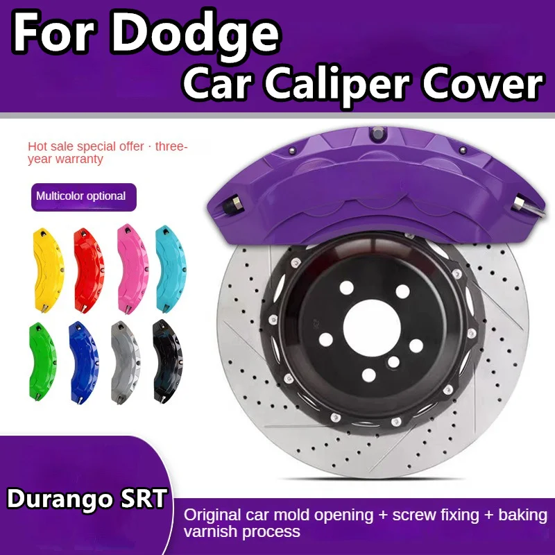 Para Dodge Durango SRT cubierta de pinza de freno Kit de modificación de rueda delantera trasera de aleación de aluminio