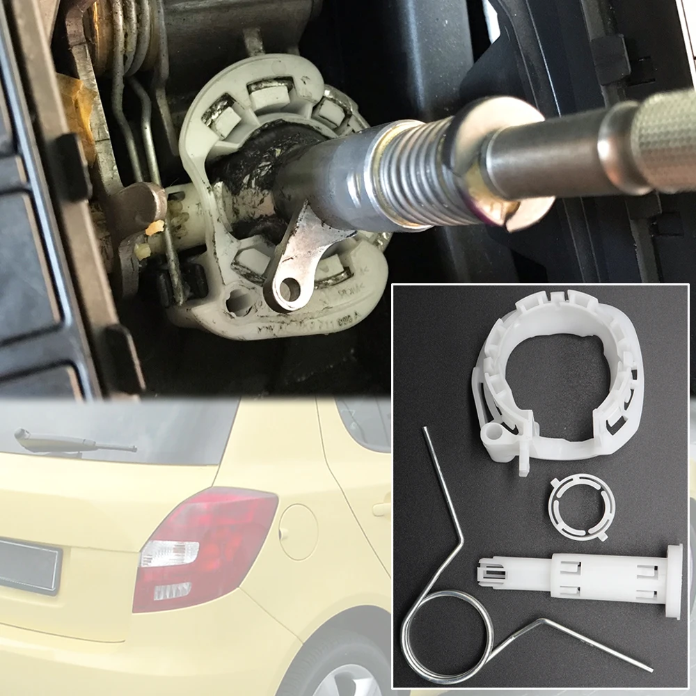 Selector palanca cambios Skoda Fabia 5J/6Y kit bujes resorte
