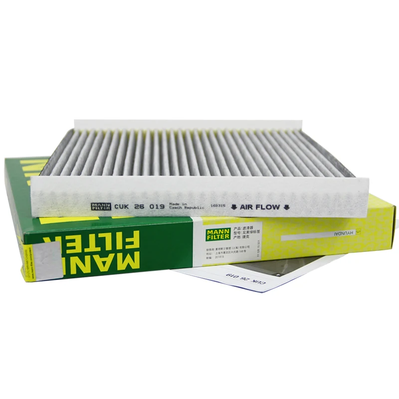 Filtro de habitáculo MANN CUK26019 – Hyundai Sonata VII y KIA K5 2.0