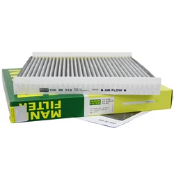 Filtro de habitáculo MANN CUK26019 para Hyundai Sonata VII y KIA K5 2.0