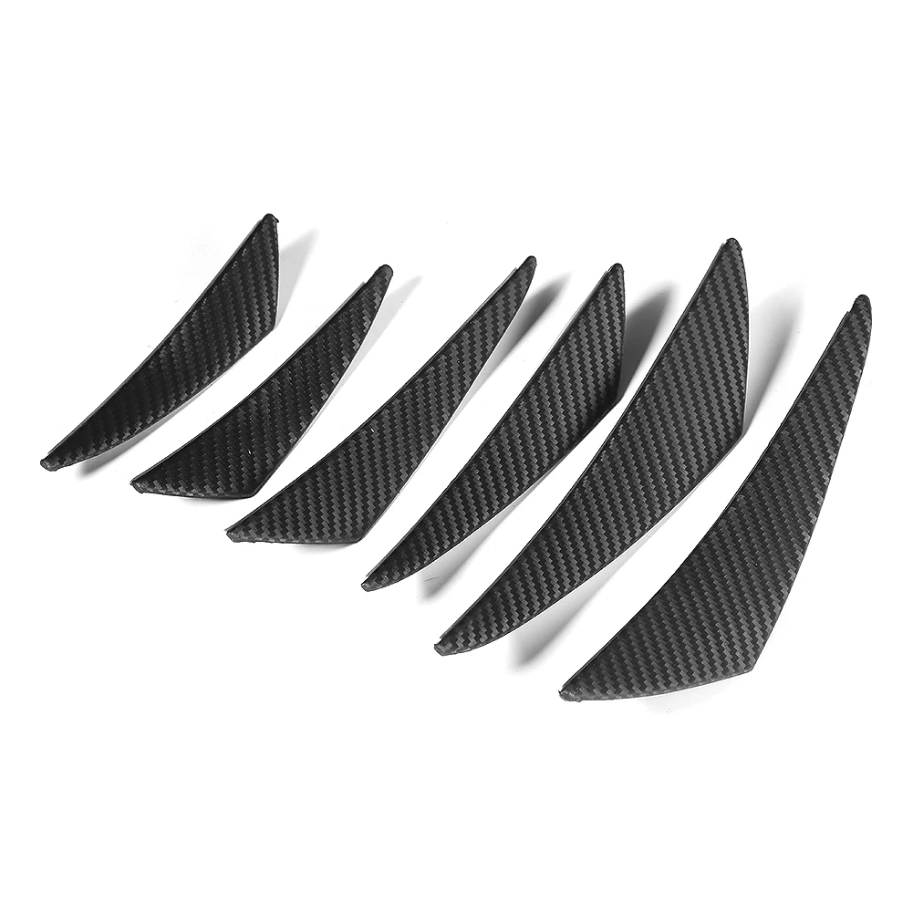 Canard de paragolpes efecto carbono para tuning de coche - imagen 2