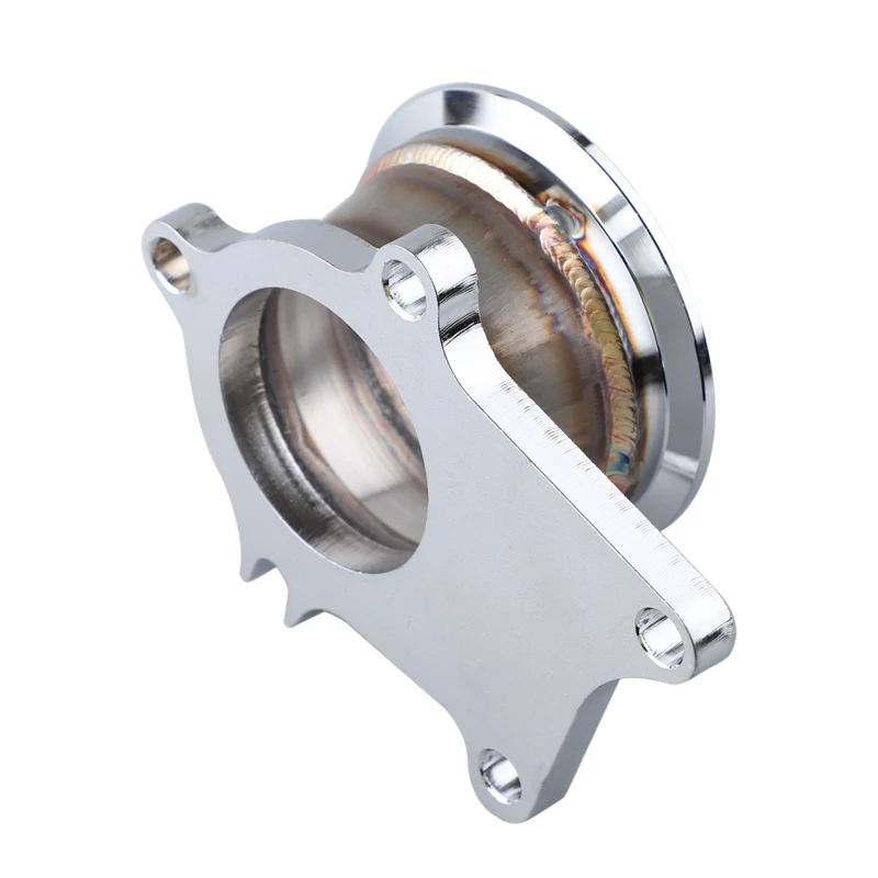 Adaptador brida turbo T3/T4 - 5 pernos, acero inoxidable, 3″ - imagen 5