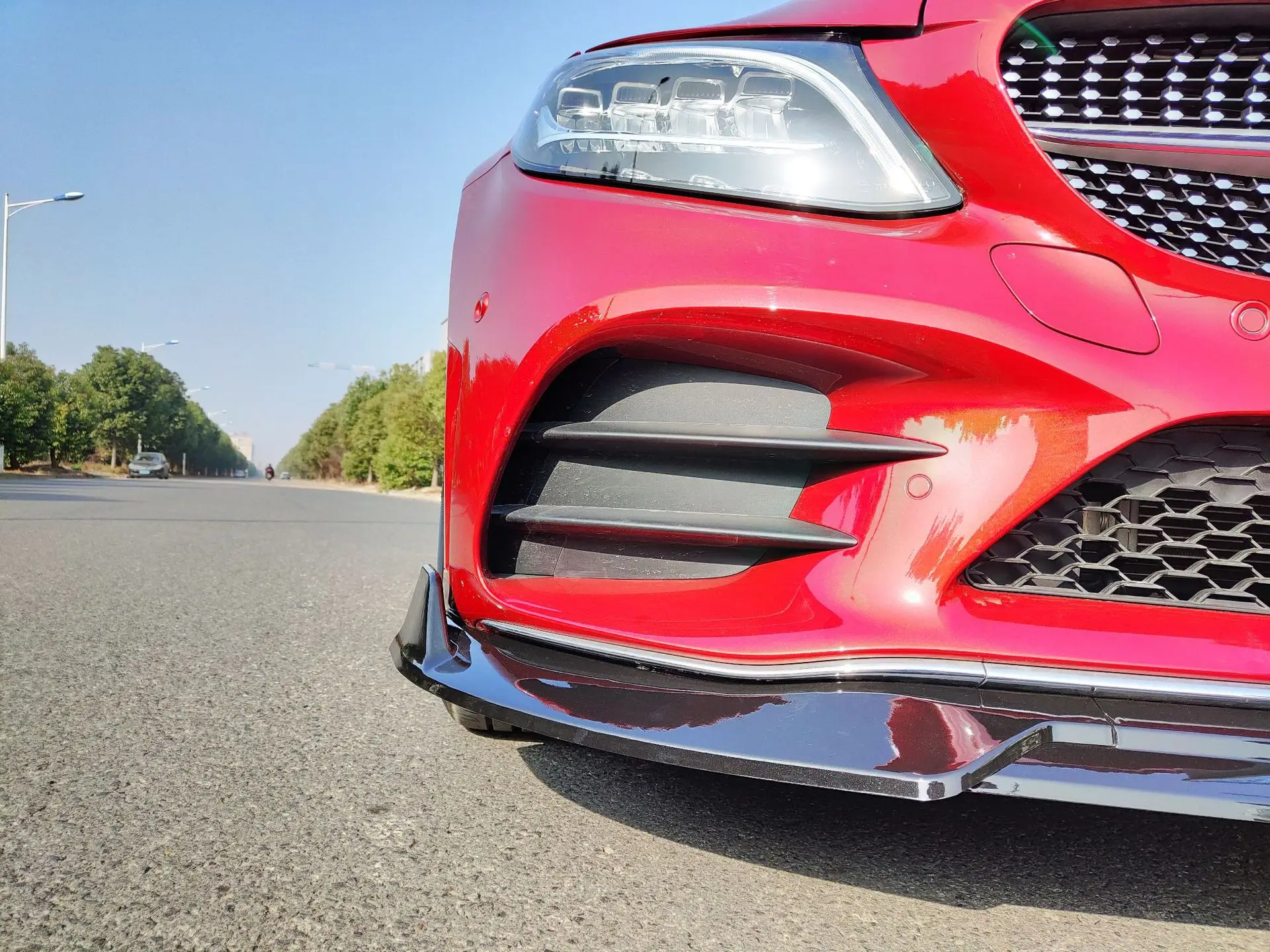 Labio delantero Brabus para Mercedes-Benz Clase C W205 2019-2021 - imagen 4