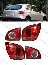Para Nissan Qashqai 2007 2008 2009 2010 luz trasera interior de coche lámpara de freno de señal luces traseras sin bombilla