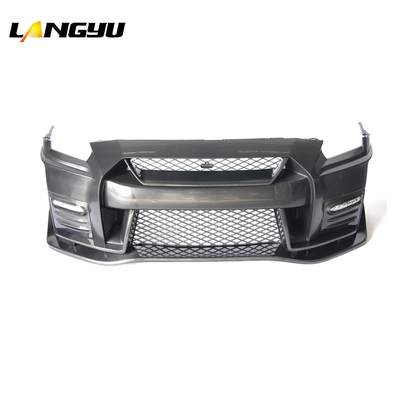 Faldones laterales de fibra de carbono para Nissan GT-R R35 - imagen 2