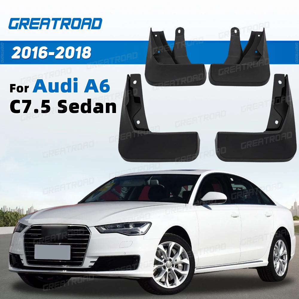 Guardabarros Audi A6 C7.5 2016-2018 protectores salpicaduras