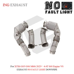 ING anulador luz catalizador en bajante BMW X5 M60i 4.4 V8 2023