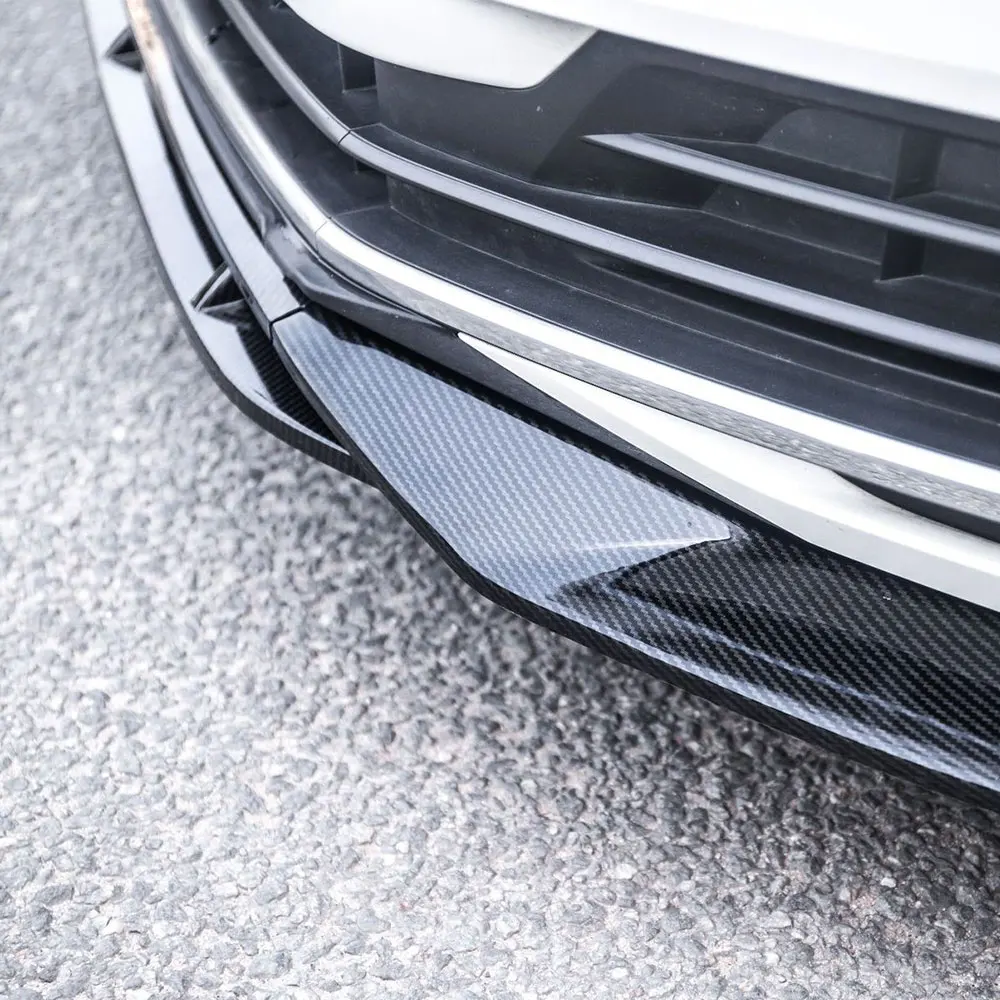 Separador parachoques VW CC 2019-2021 – Splitter frontal negro - imagen 4