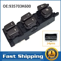 935703K600 Interruptor elevalunas Hyundai Sonata, lado conductor