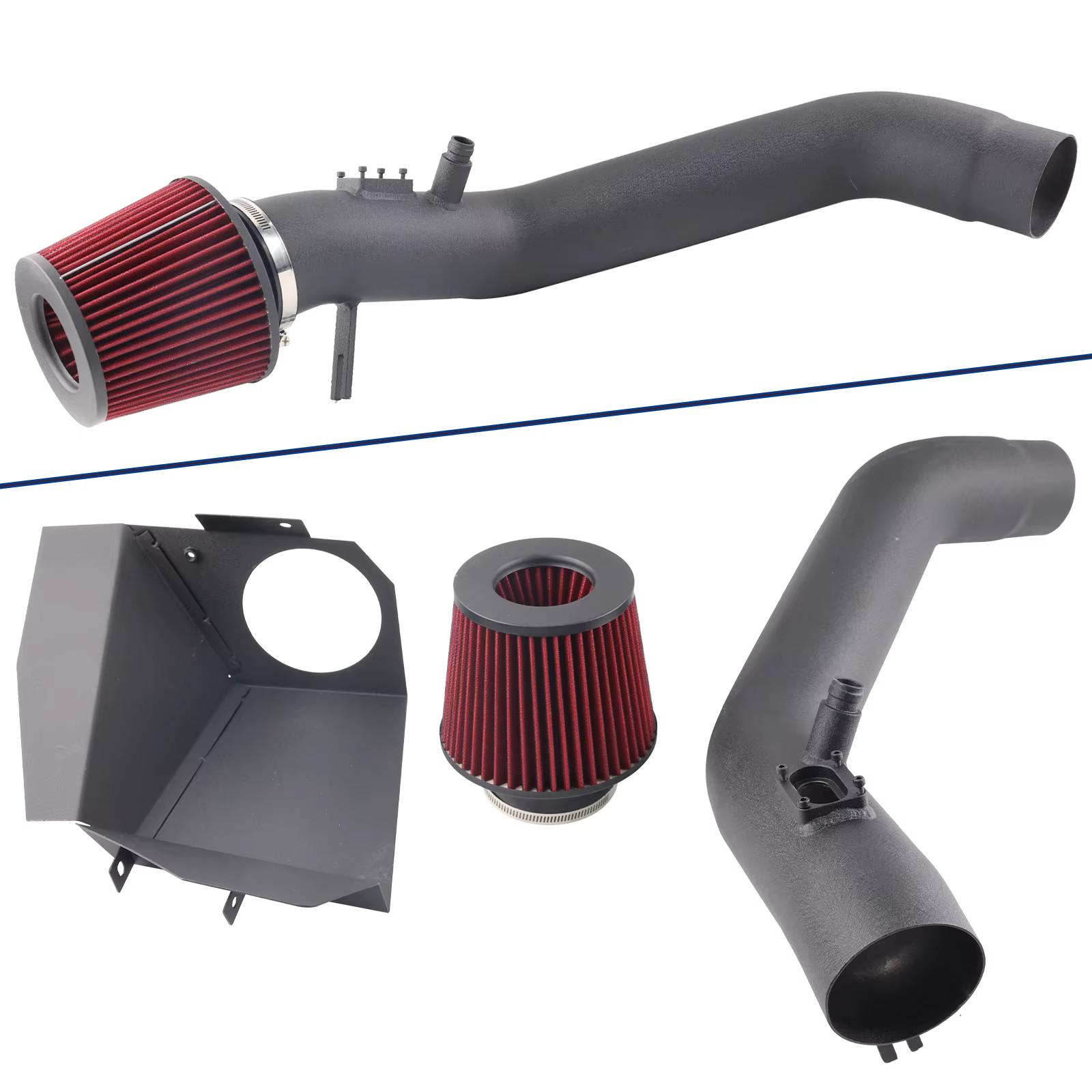 Accesorios incluidos en el kit de admisión
