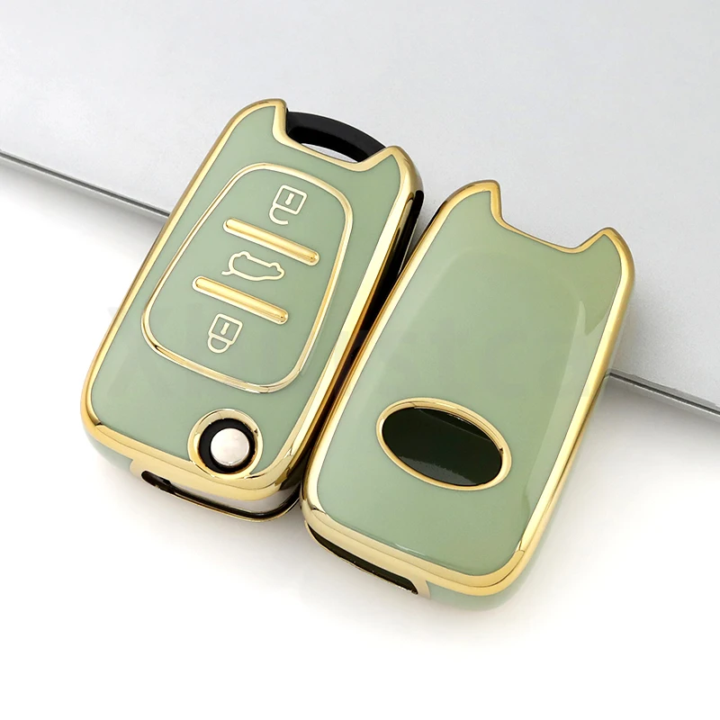 Funda cerrada sobre la llave, lista para usar