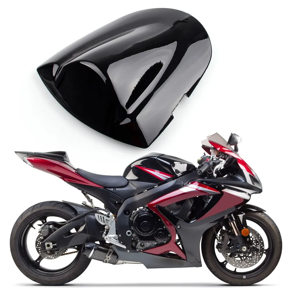 Colín trasero negro para Suzuki GSXR600 y GSXR750 2006-2007