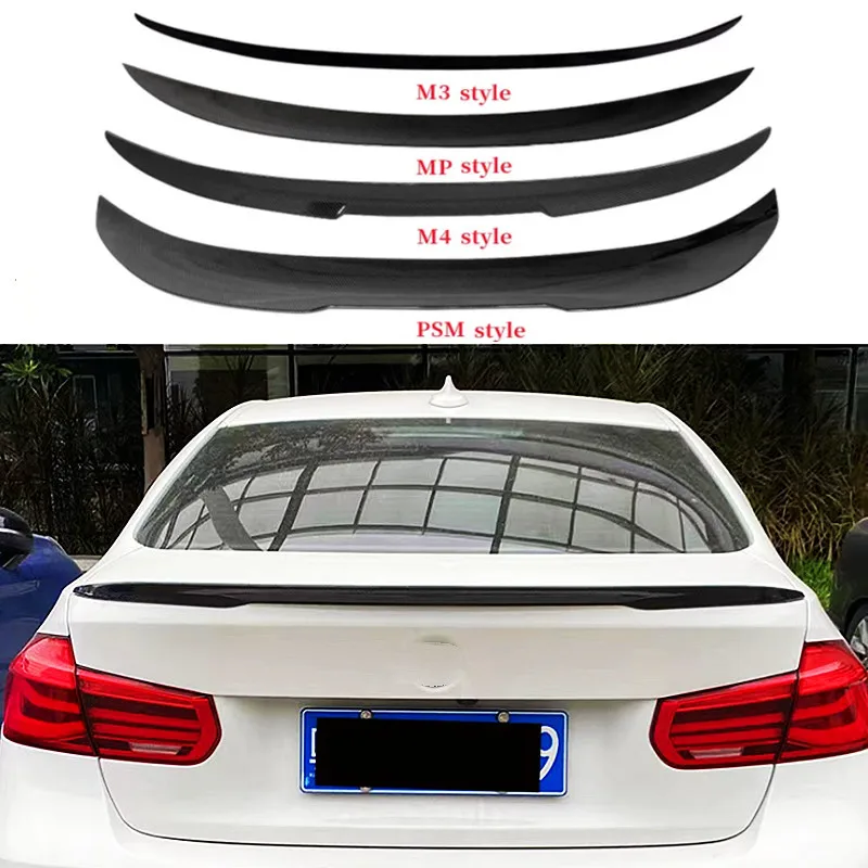 Alerón trasero estilo PSM instalado en un BMW Serie 3