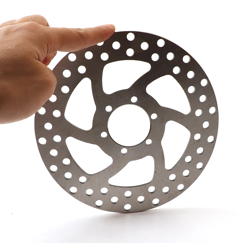 Kit rotor disco freno 168mm 6 agujeros para scooter eléctrico Citycoco - imagen 2
