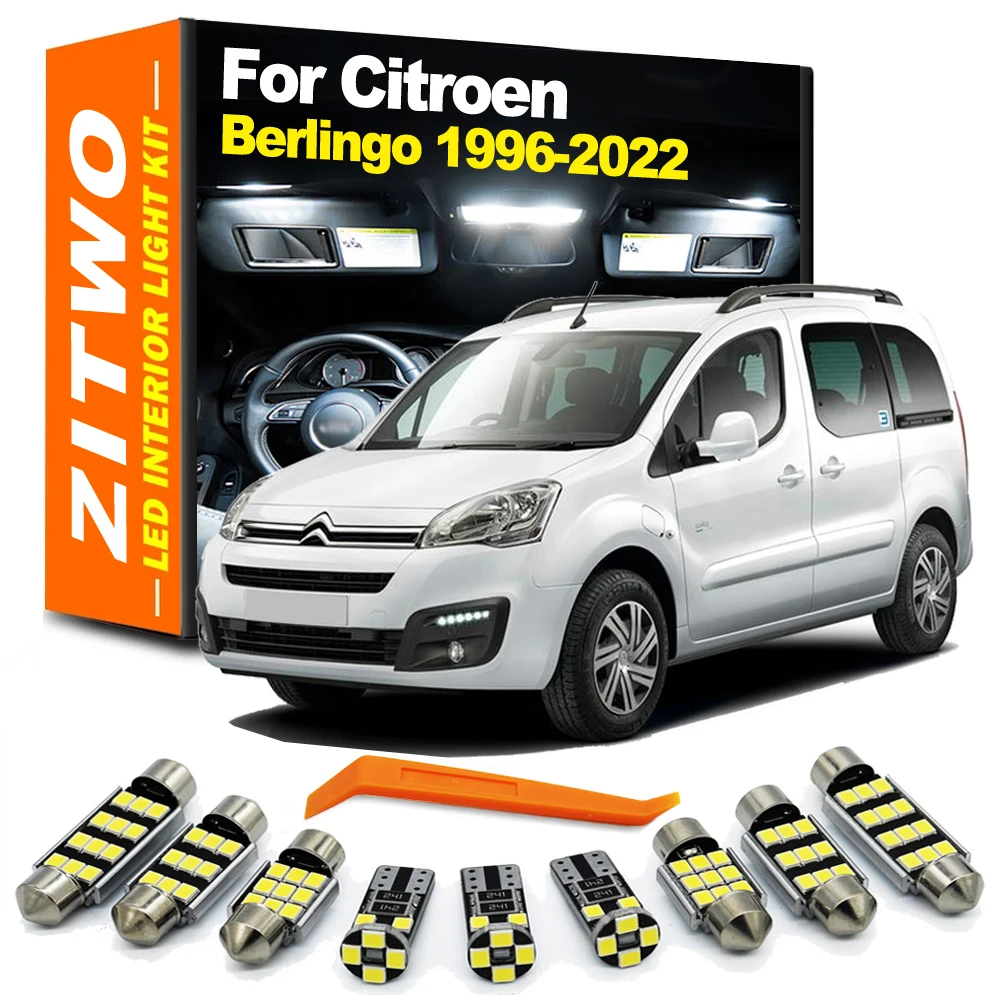 Kit Bombillas LED Interior ZITWO – Citroën Berlingo I-III 1996-2022
