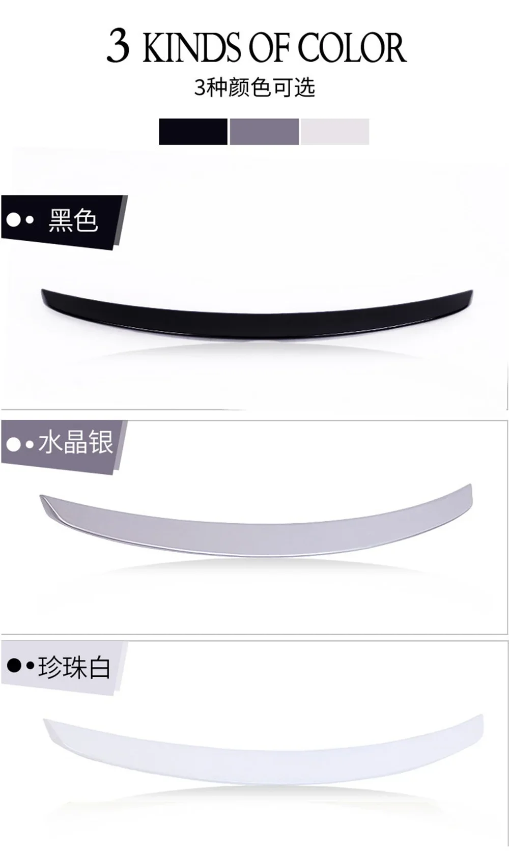 Vista del kit de carrocería para Toyota Camry