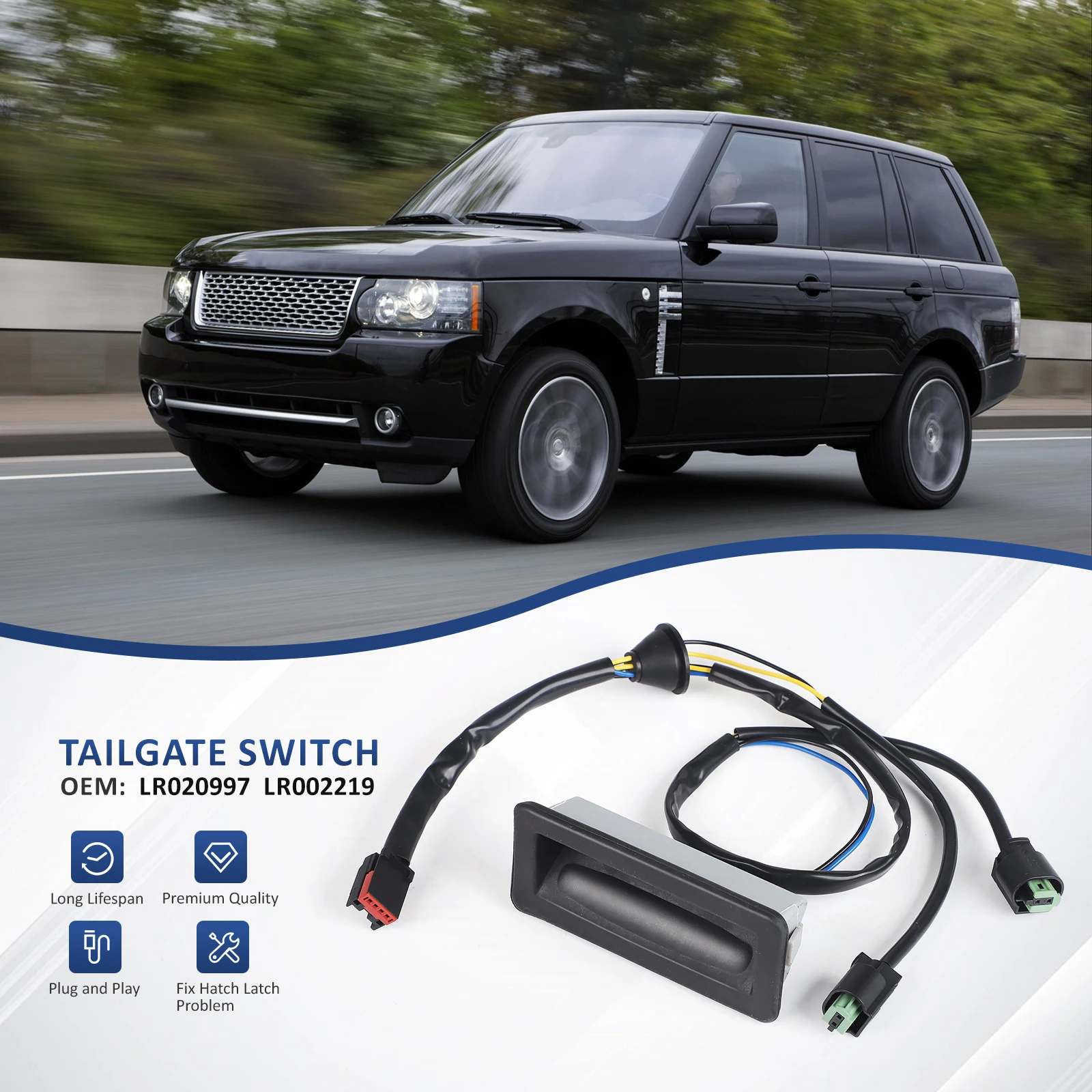 Interruptor apertura maletero Land Rover Freelander 2 LR020997 - imagen 5