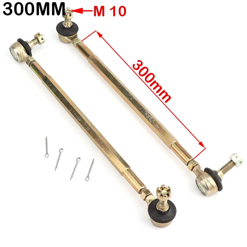 Eje de dirección M10 ajustable 200-270mm para kart y ATV 4 ruedas - imagen 3