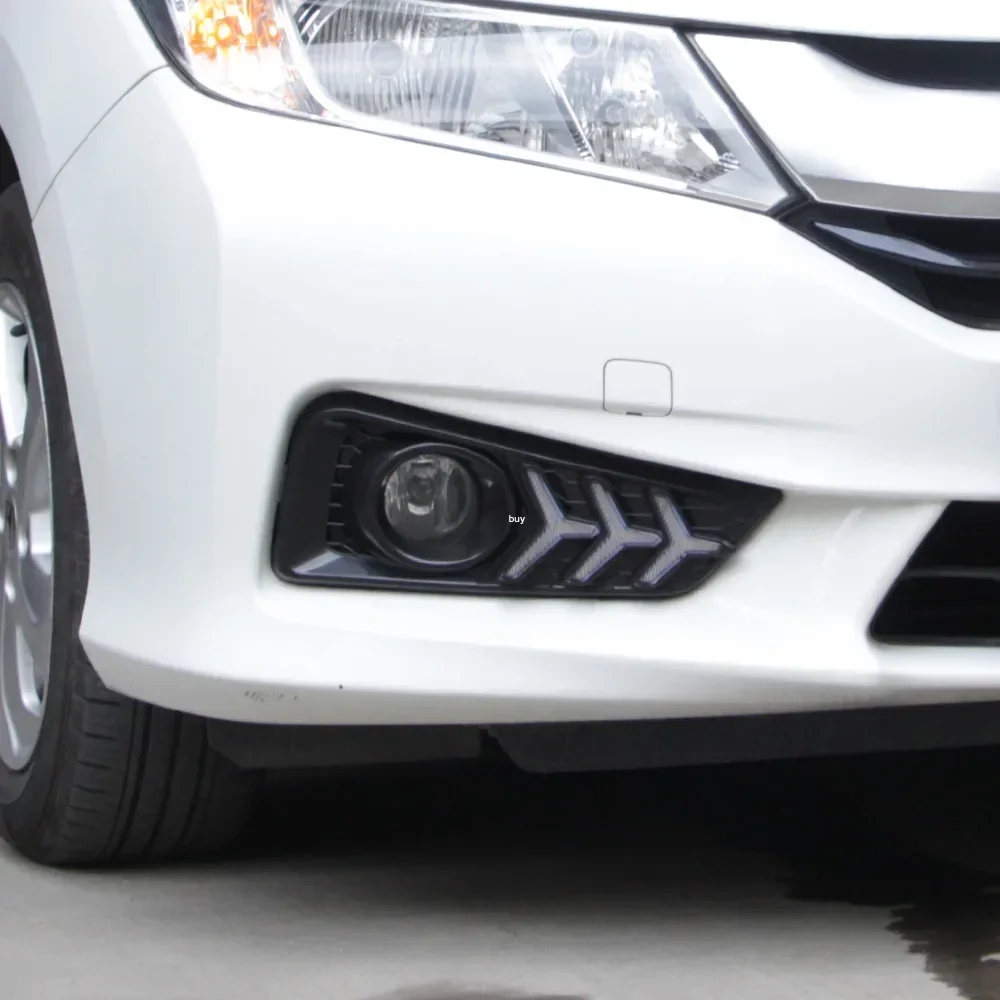 Luces diurnas LED dinámicas Honda City 2015-2016 - imagen 4
