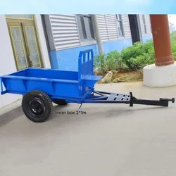 Remolque agrícola con frenos de tambor 1.200 kg para tractor