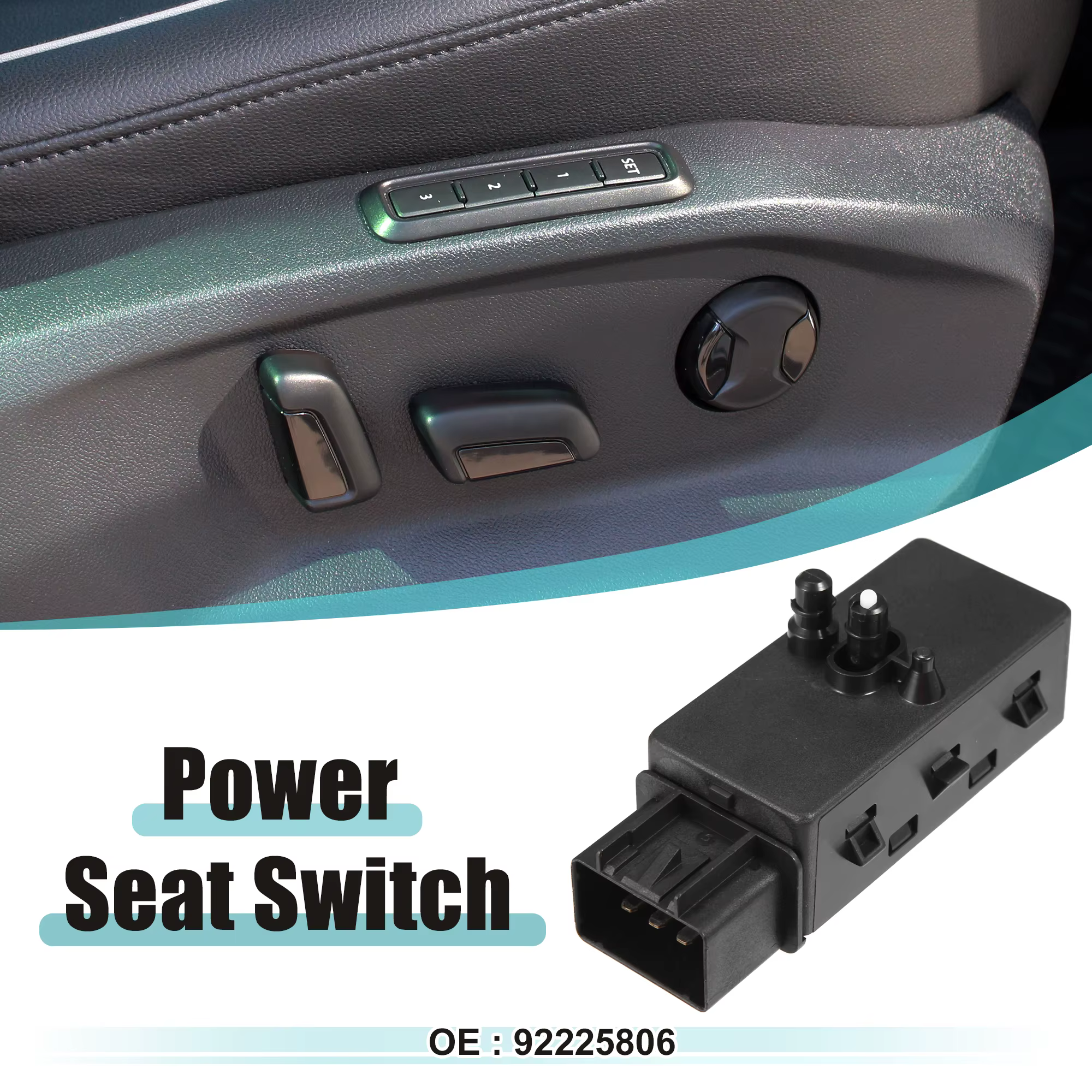 Interruptor asiento X Autohaux – Reclinable frontal izq – Chevrolet Camaro