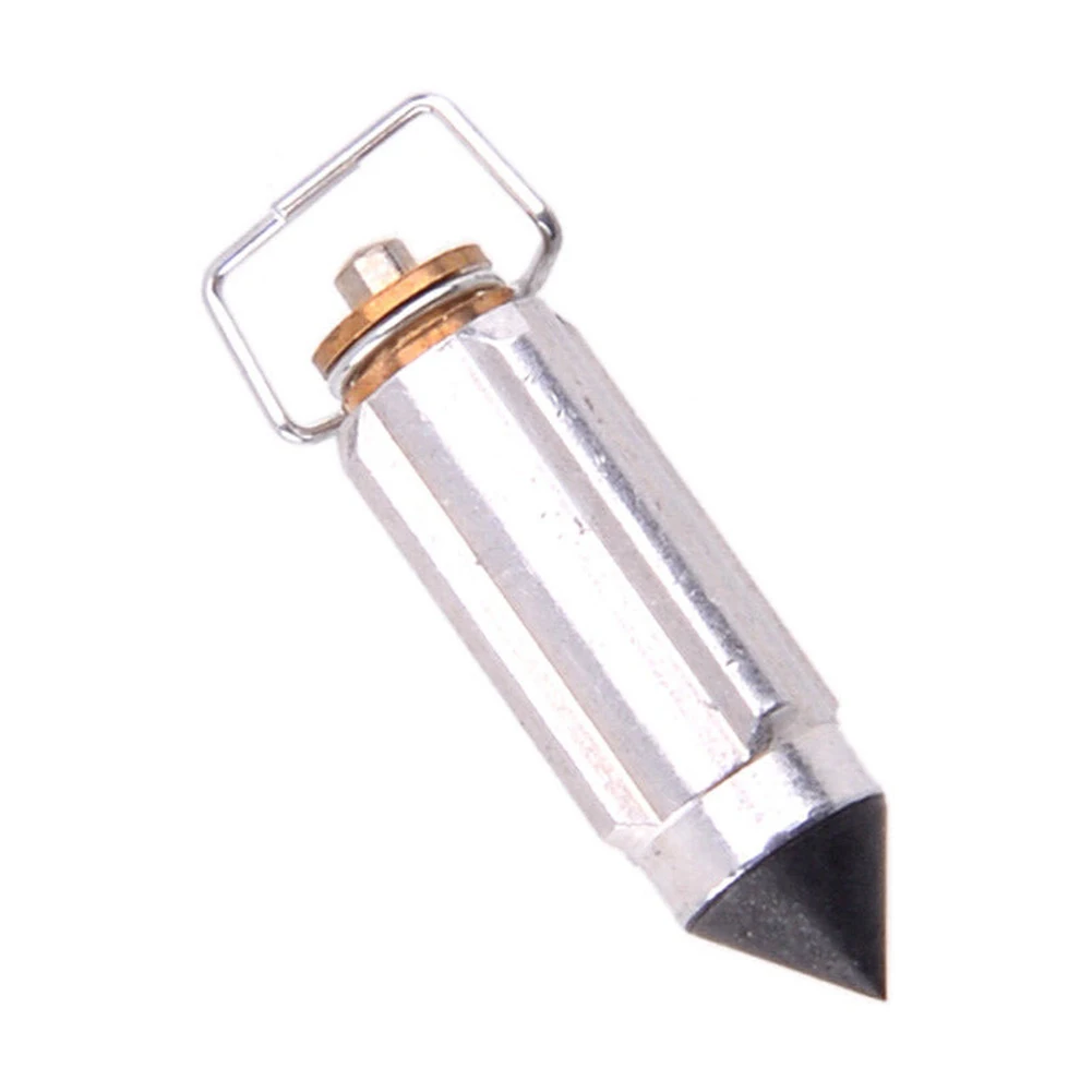Juego de agujas para válvula de flotador de carburador, accesorio para Ymh, Suzuki, de Metal plateado, 1 piezas - imagen 2