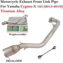 Silenciador de escape titanio Yamaha Cygnus-X 125/BWS 2015-2019