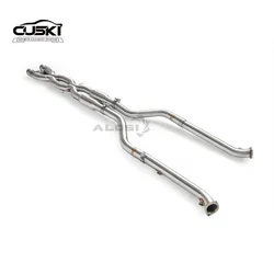 Escape alto rendimiento BMW M3 E92 V8 tubo medio y catalizador inox