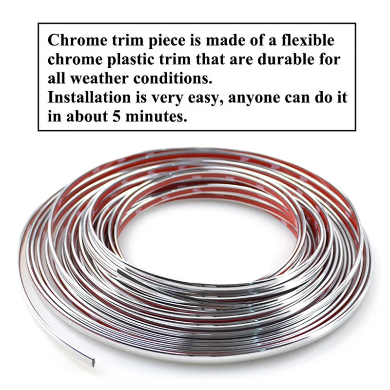 Deflector paragolpes cromado 3M protector universal - imagen 4