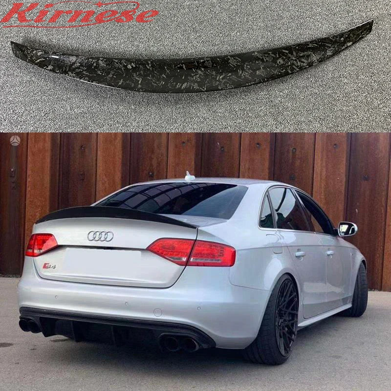 Alerón trasero fibra carbono HK para Audi S4 B8 (2009-2016)