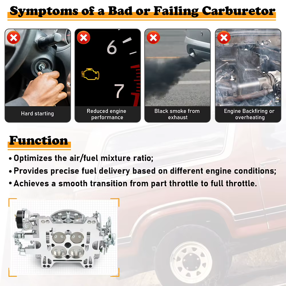 Carburador Edelbrock 1406 Performer 600 CFM con estárter eléctrico - imagen 5