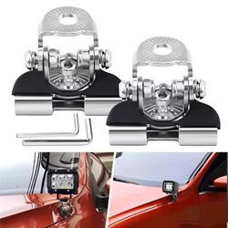Soporte universal para barra LED en A-pilar de 4x4 y SUV
