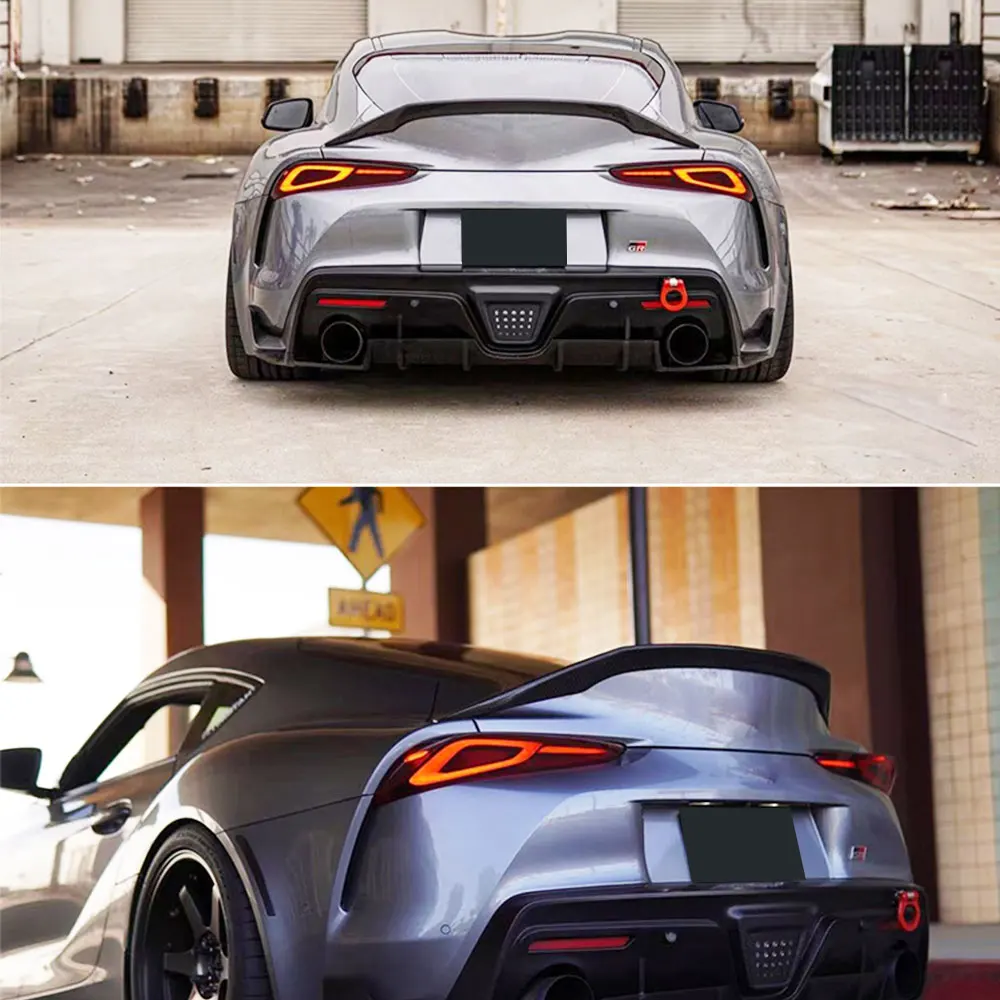 Alerón trasero fibra carbono TRD – Toyota Supra GR A90 MK5 - imagen 2