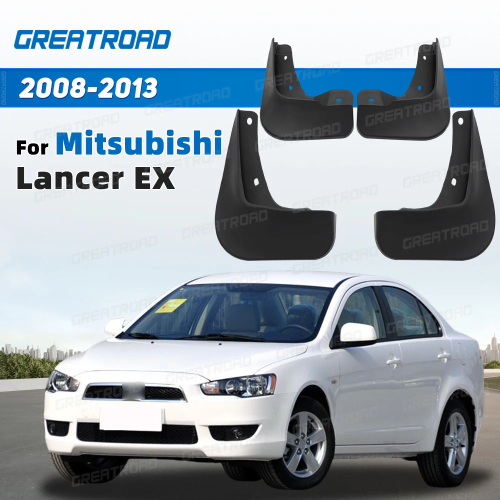 Guardabarros delimitador para Mitsubishi Lancer EX 2008-2013