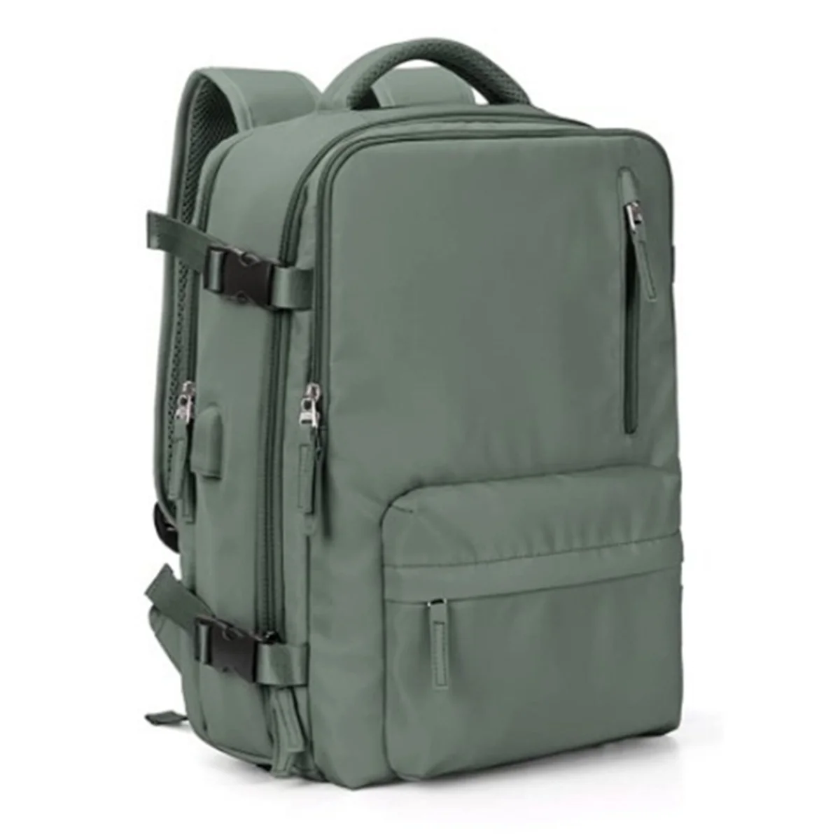 Bolsa de viaje de gran capacidad con bolsillo aseo para coche – verde - imagen 3