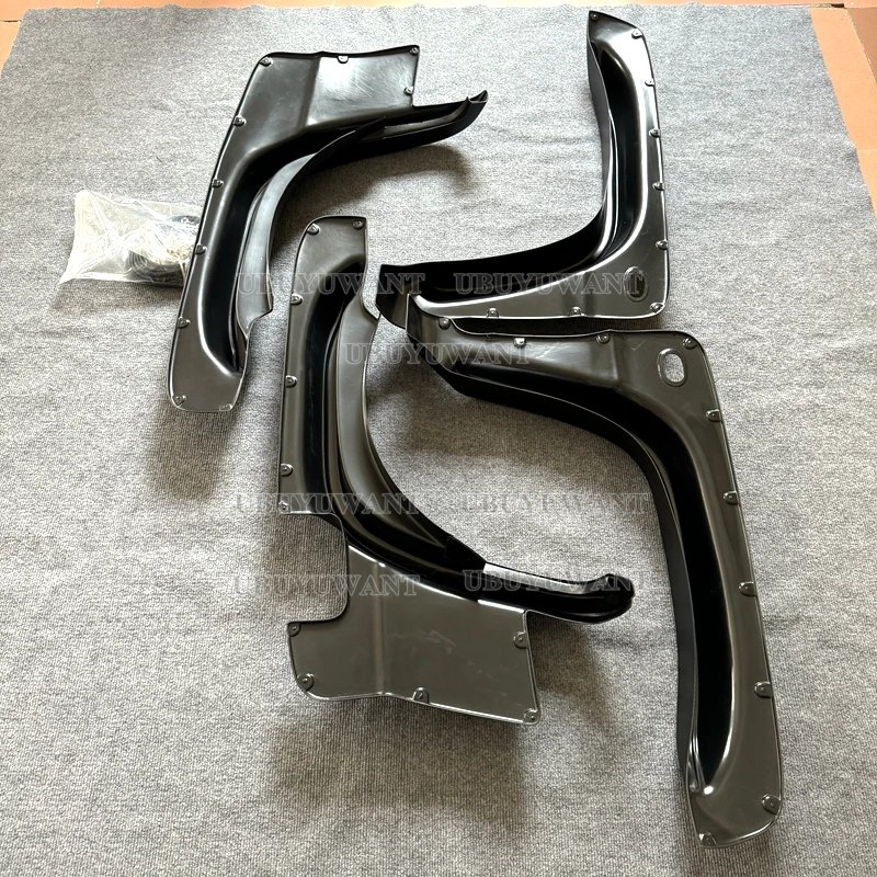 Guardabarros negros mate