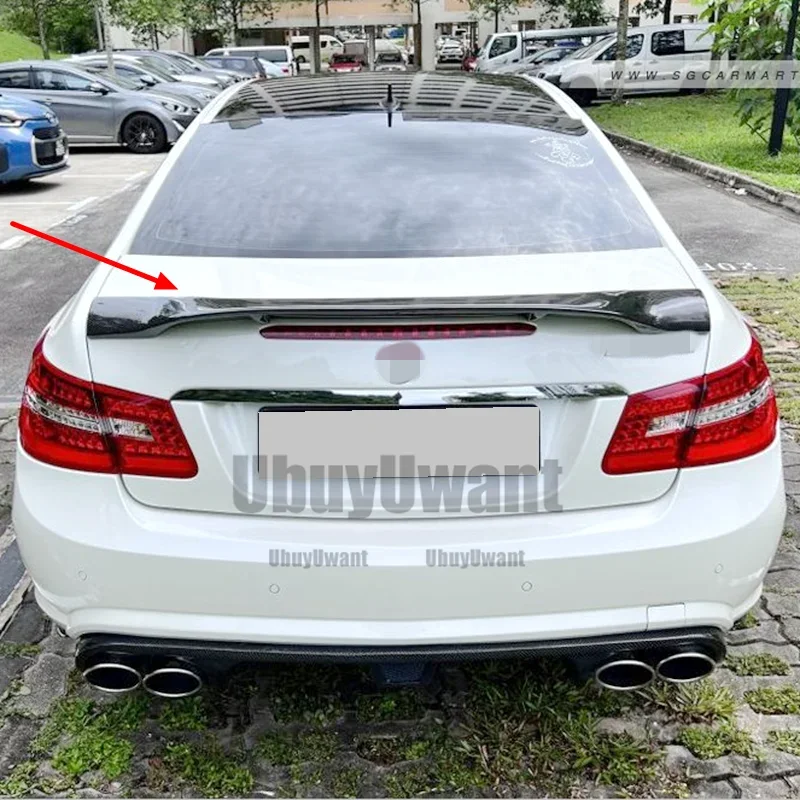 Alerón de maletero fibra de carbono para Mercedes Clase E Coupé W207 - imagen 4