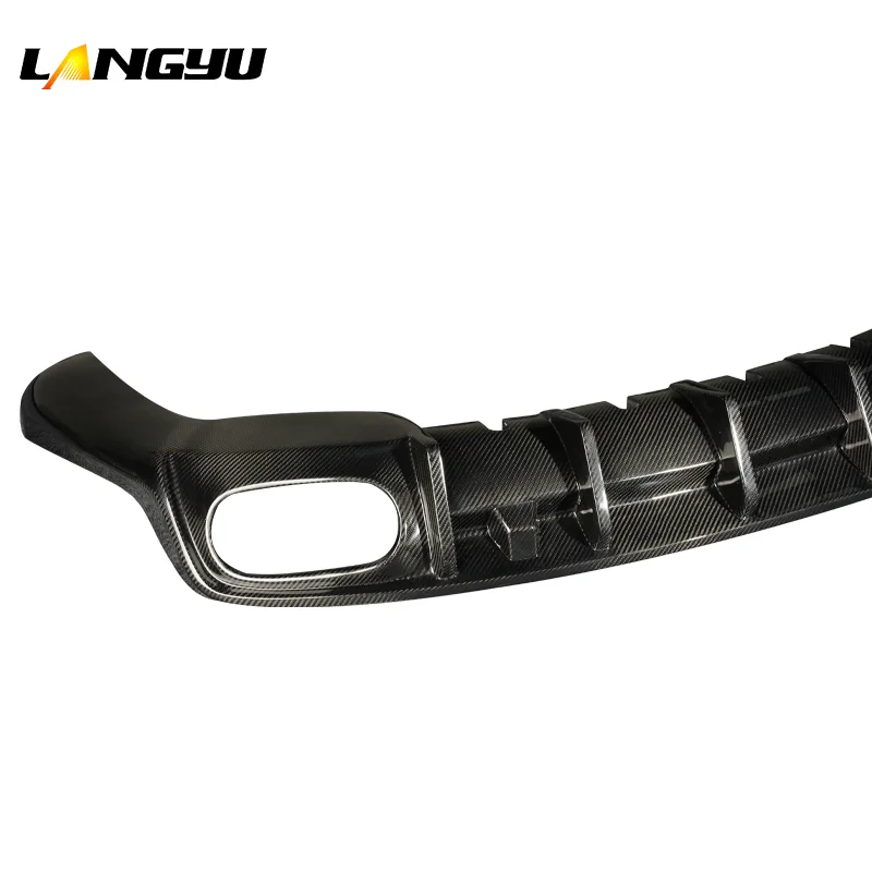 Difusor trasero Langyu de carbono seco para Porsche Panamera 971 - imagen 4