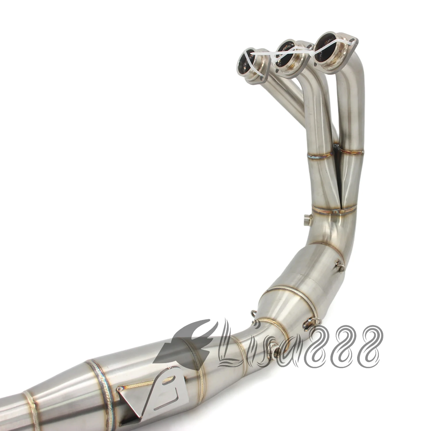 Sistema de escape Yamaha MT-09/FZ-09 tubo de enlace 2024-2025 - imagen 5