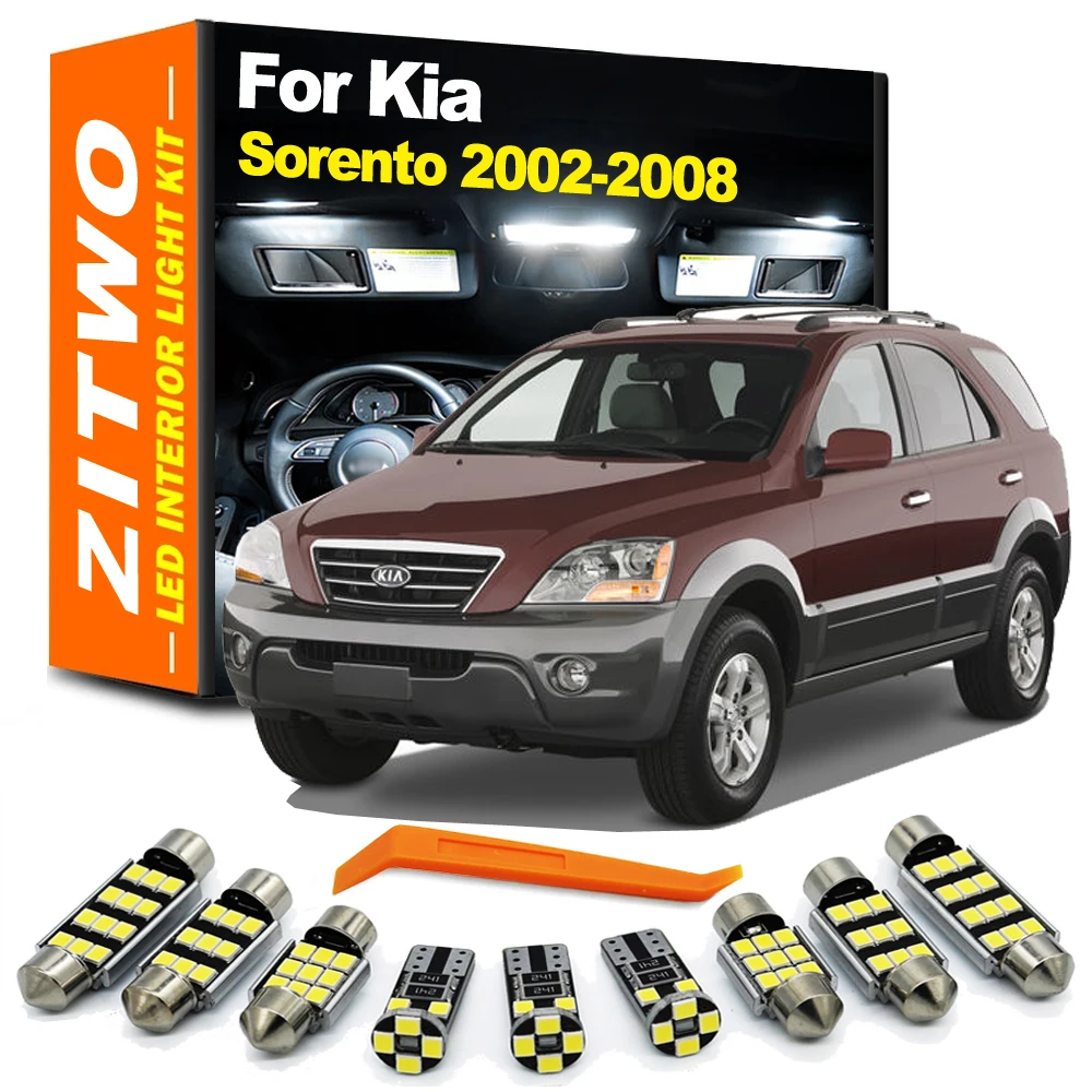Kit bombillas LED interior ZITWO para Kia Sorento I (JC)
