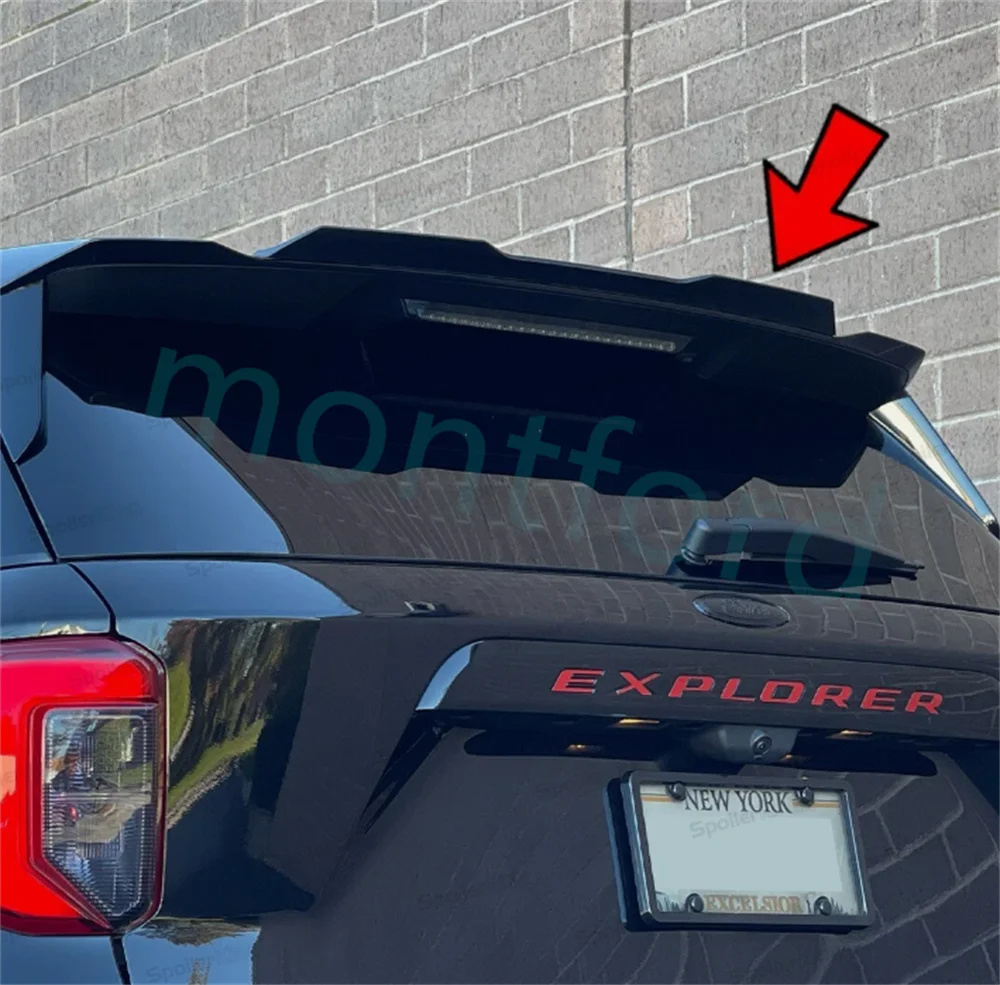 Alerón trasero fibra de carbono Ford Explorer 2020-2024