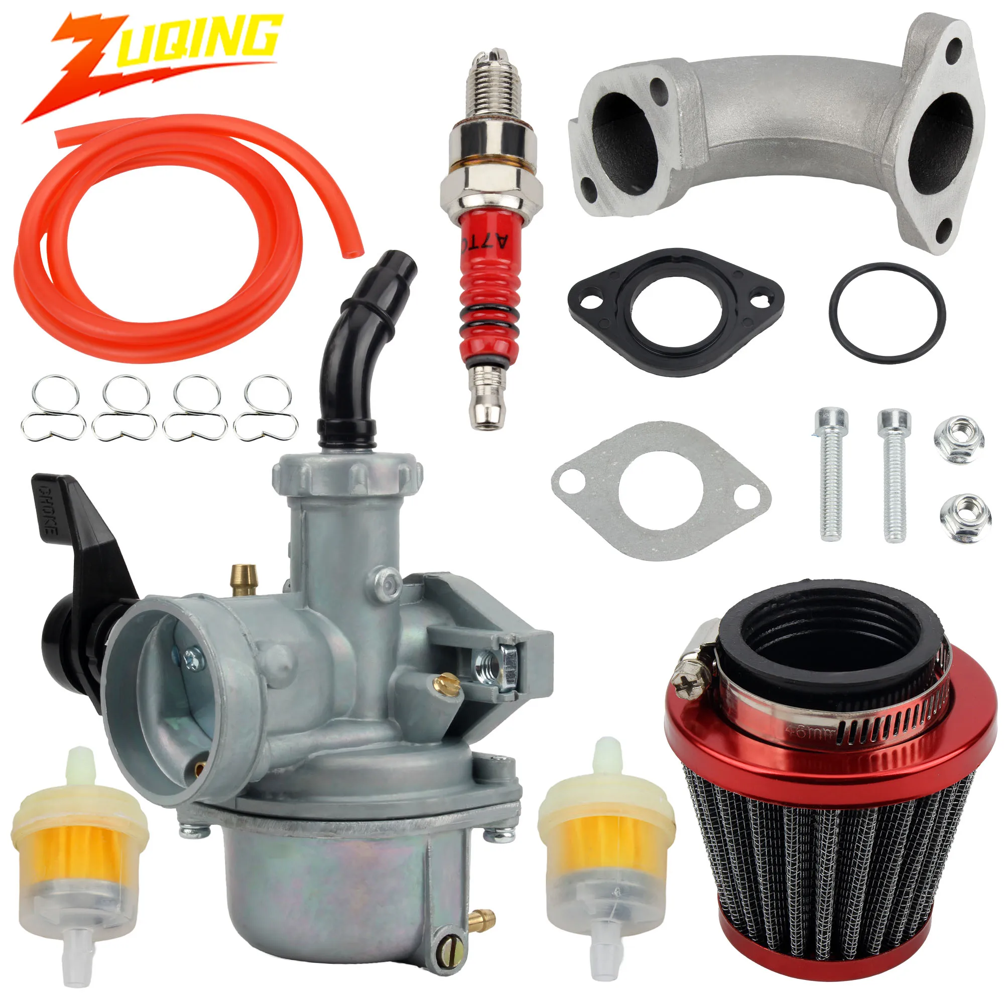 Carburador PZ22 22mm de competencia KAYO Apollo 110-140cc cross