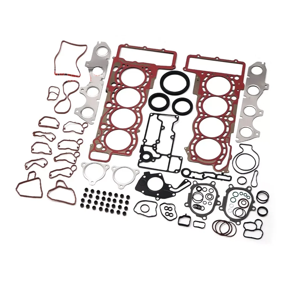 Detalle del contenido del kit de reparación de motor