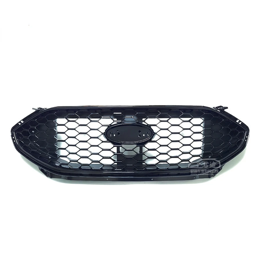 Rejilla delantera central de panal negro brillante para Ford Edge - imagen 4
