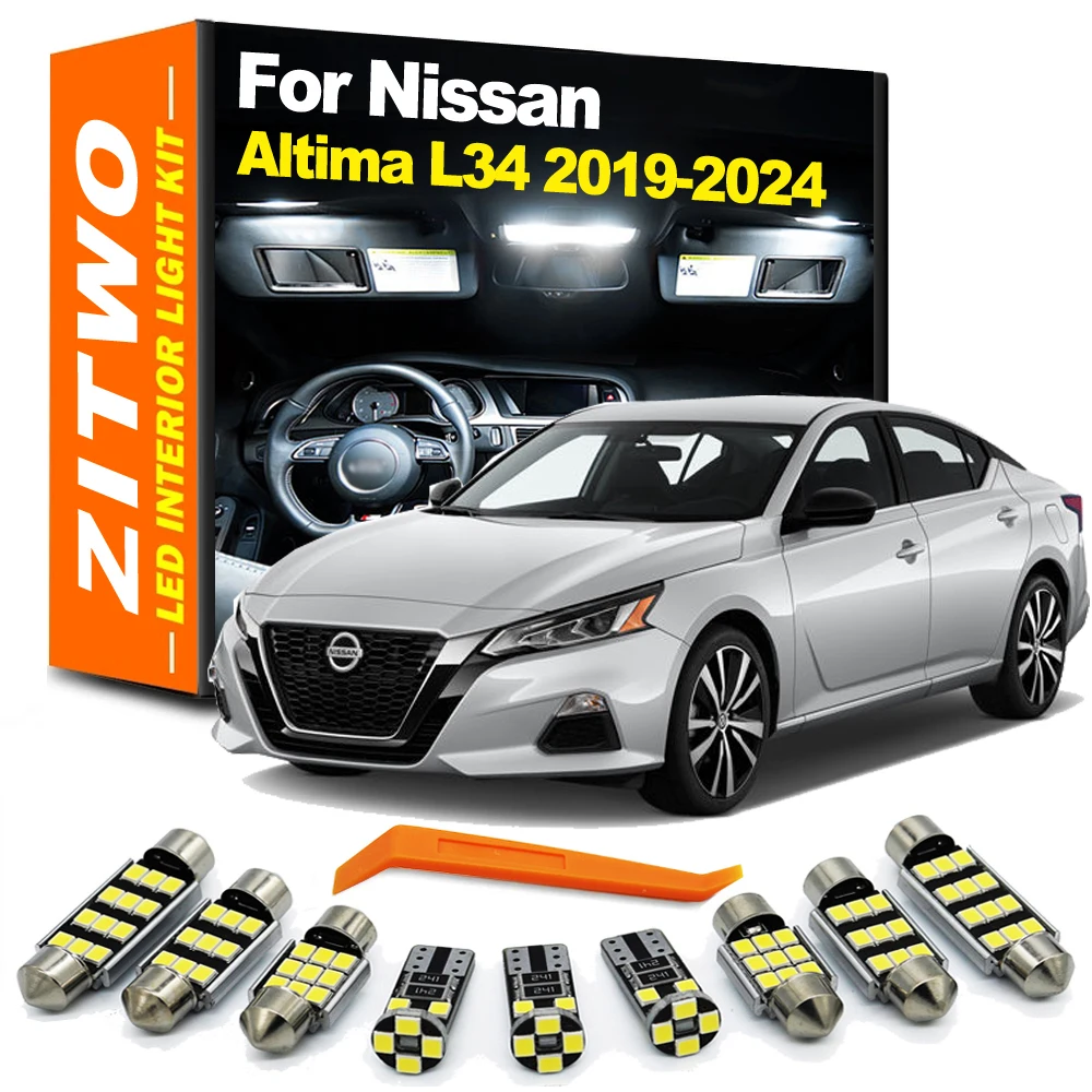 ZITWO Kit de luces LED interiores para Nissan Altima L34 2019-2024