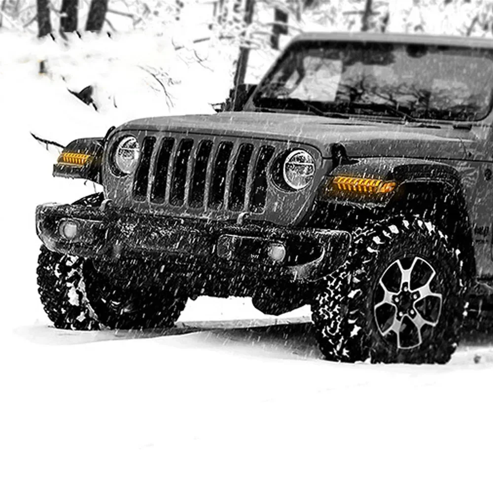 Kit de intermitentes dinámicos LED para Jeep Wrangler 2018-2024 - imagen 4