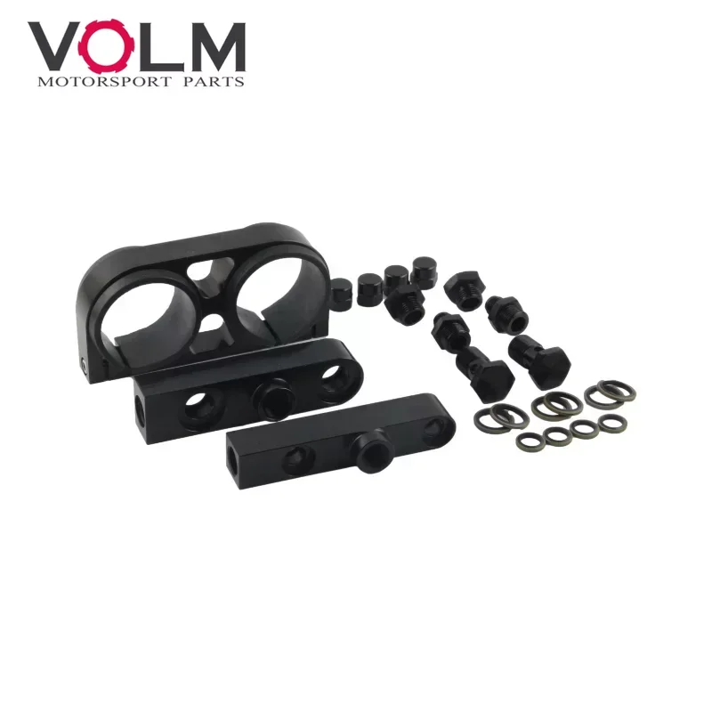 Soporte aluminio Billet AN6 8 10 para bombas combustible gemelas 0580254044 - imagen 2