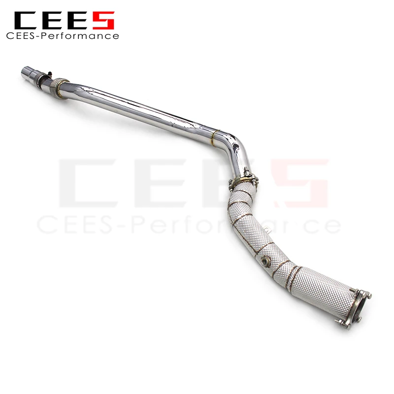 Downpipe CEES Audi A4/A5 B8 1.8T 2.0T 2008-2017 SS304 - imagen 4
