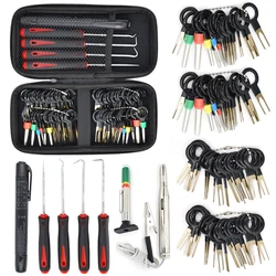 Kit extracción terminales coche con ganchos de crimpado