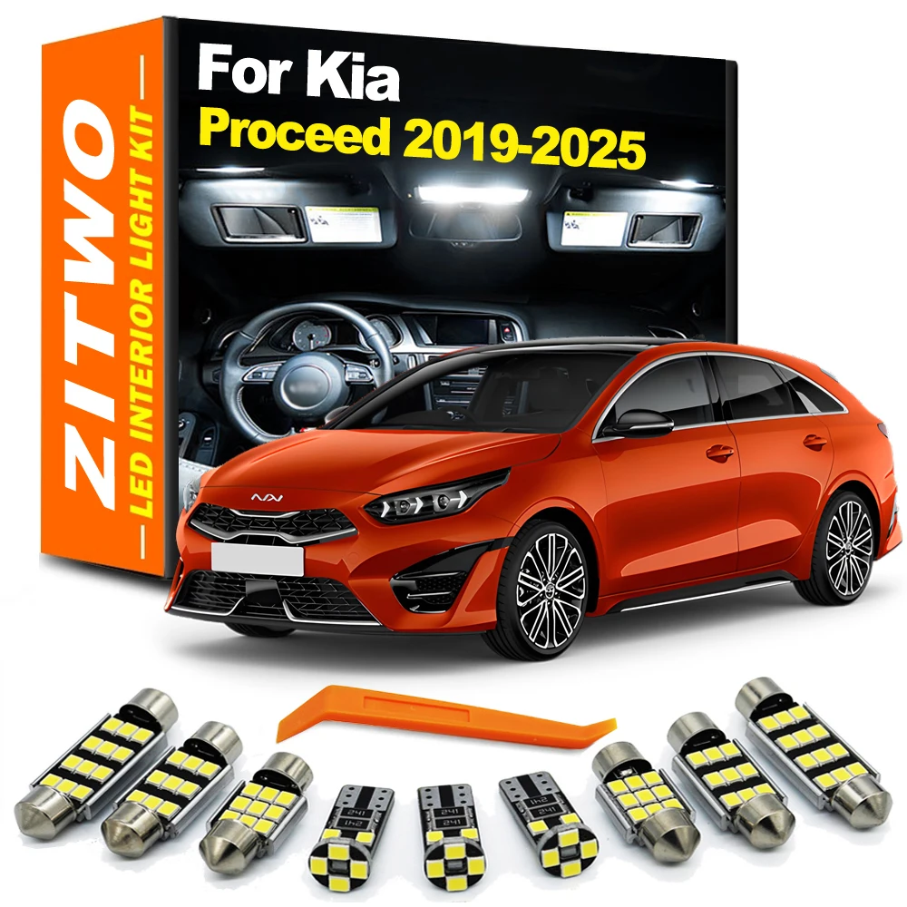 Kit bombillas LED interior ZITWO para Kia ProCeed 2019-2025